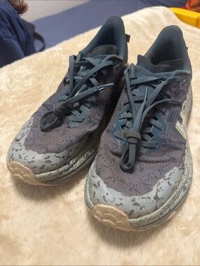 Hoka Speedgoat - Light Blue Athletic Running Shoes